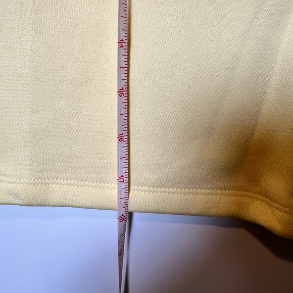 Zara Light Yellow V-Neck Sweater Vest - Picture 7 of 7